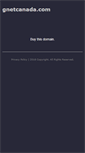 Mobile Screenshot of gnetcanada.com